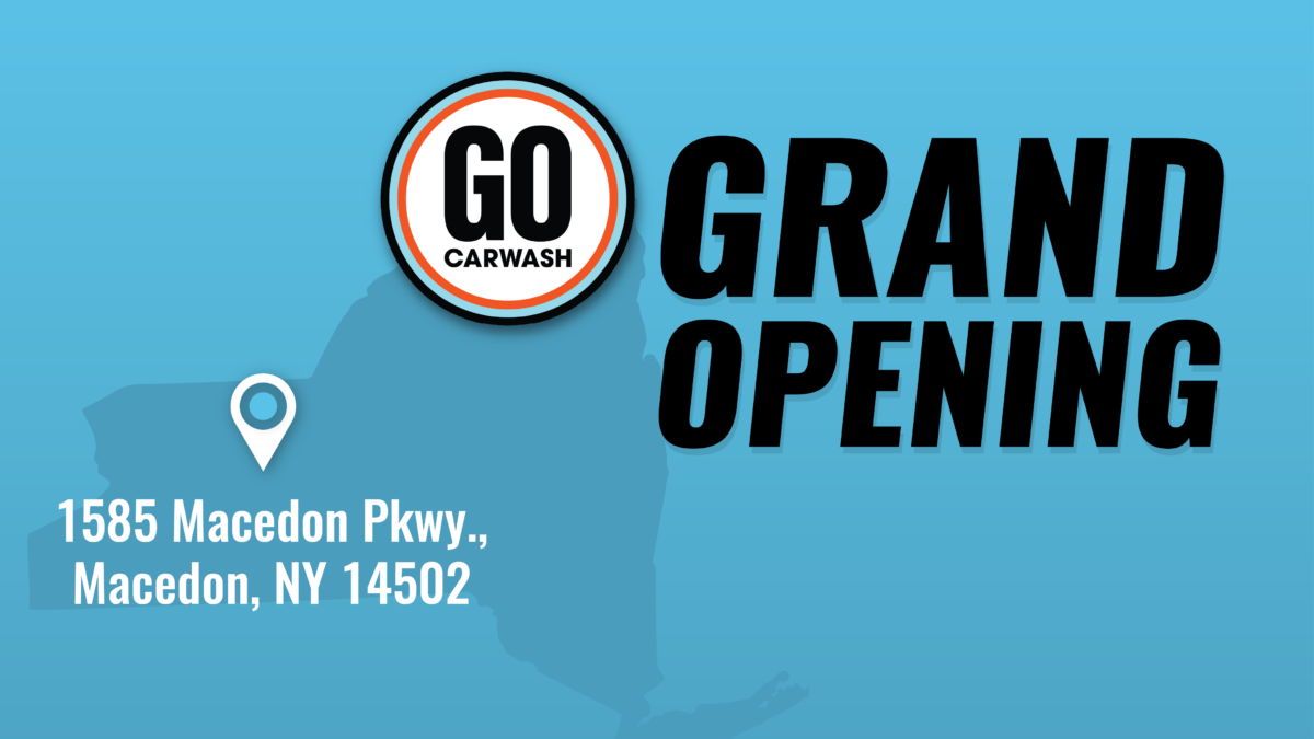 GO Car Wash Celebrates the Grand Opening of its Macedon Location